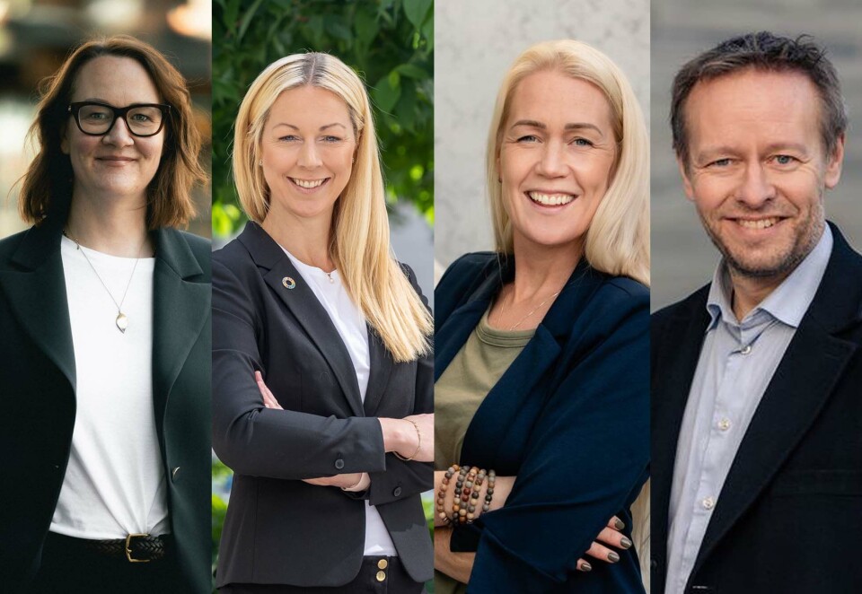 Grønne rådgivere: Byråleder i First House-byrået Sustainability, Mette Fossum, har hentet inn Mette Lindbæk, Anette Brøto Nereng og Christopher Sjuve.