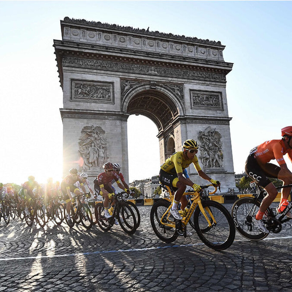 Satser på sykkel: TV 2 har sikret seg Tour de France- og andre sykkel-rettigheter i fem år fremover. Foto: NTB Scanpix