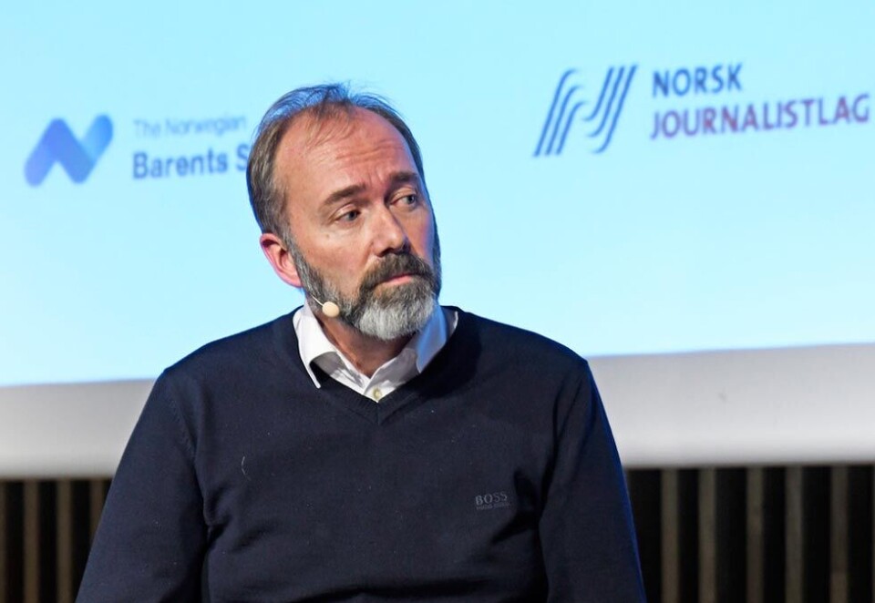 Vil ha avklaring: Trond Giske vil ha avklaring om presseetiske grenser. Her Giske på mediekonferansen Svarte Natta i Tromsø i 2019. Foto: Rune Stoltz Bertinussen/NTB