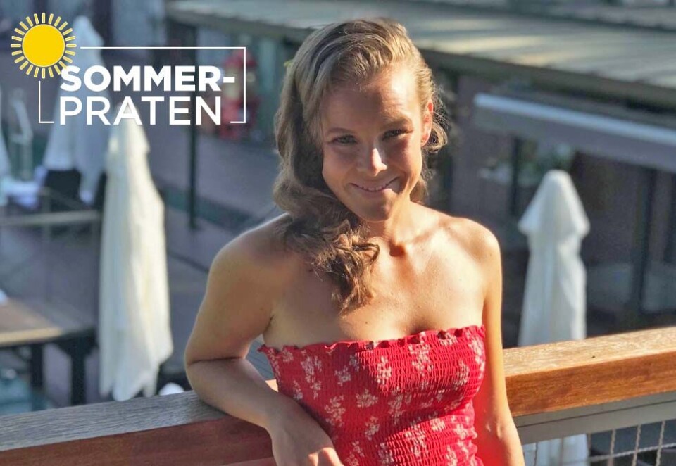 Jobber i ferien: - Jeg klør jo litt i fingrene etter å komme i gang med nye utfordringer til høsten, Martine Lunder Brenne, direktør VO Ung, Egmont Publishing.