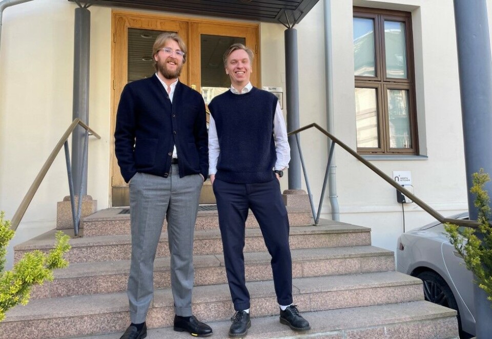 Gull: Sebastian Bergedahl Vernang og David Fransplass Aas fra Publicis skal representere Norge internasjonalt. Foto: Publicis.