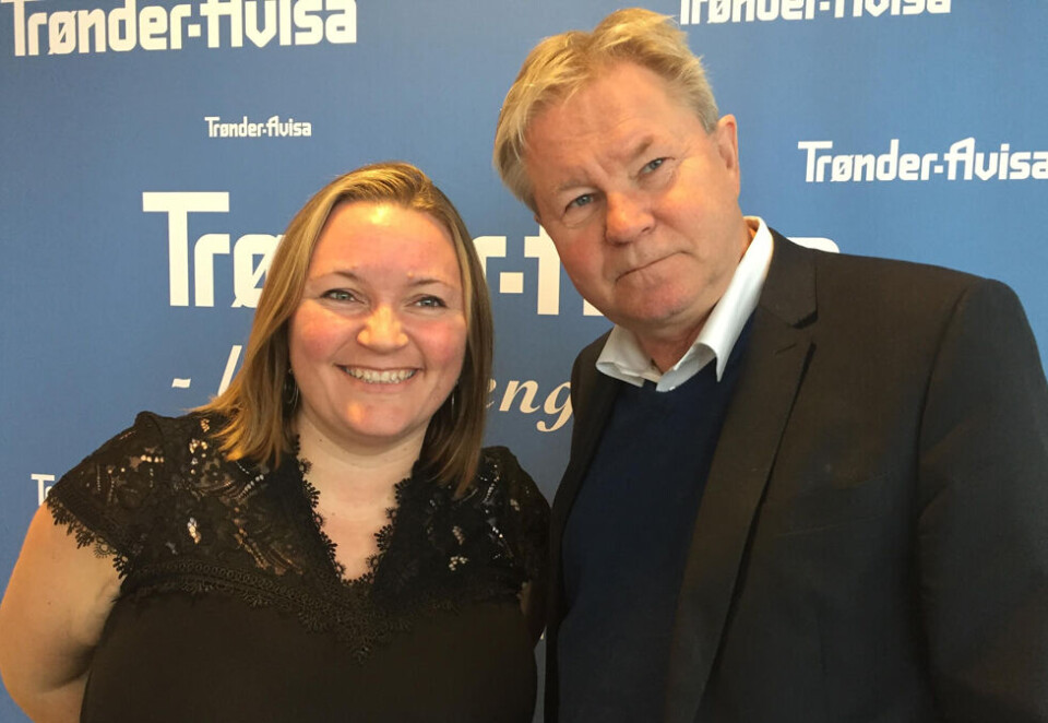 Kutter og kjøper: Arve Løberg, administrerende direktør i Trønder-Avisa, kutter hver fjerde ansatte i lokalaviskonsernet. Samtidig settes det av tre millioner kroner til kjøpet av reklameselskapet Ofag som ledes av Kari Anne Kvarving. Foto: Trønder-Avisa.