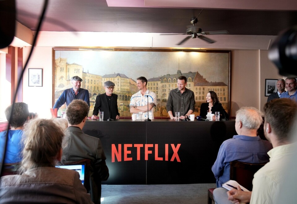 Klare for «Action»: Amerikanske Netflix, britiske Working Title og norske filmarbeidere skal lage en ny spenningsserie om Jo Nesbøs politietterforsker Harry Hole. Allerede torsdag begynner innspillingen i Oslo. Foto: NTB