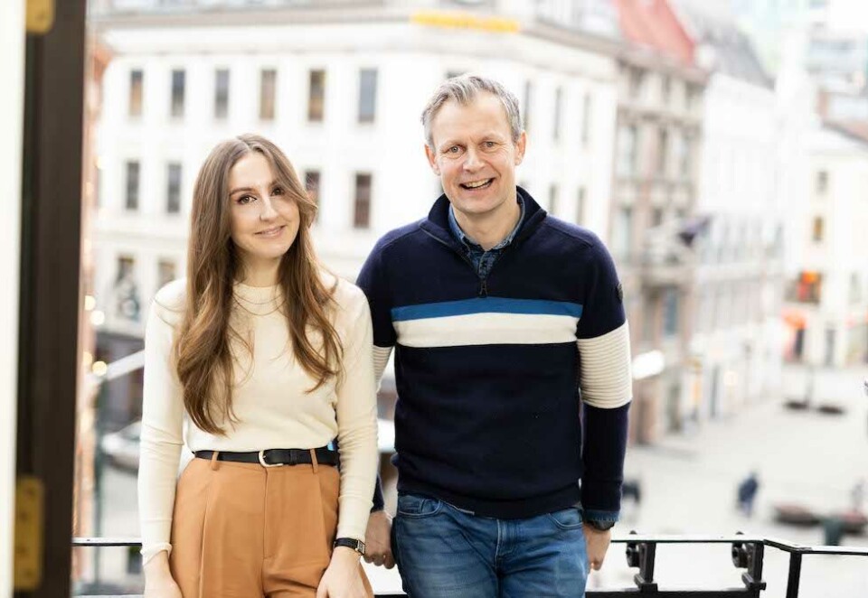 Nye kollegaer: Rebecca Goodchild blir PR-rådgiver i Horn & Co, som ledes av Frederik Horn. Hun kommer fra en stilling som gründer og daglig leder av PR-byrået Teige Goodchild.