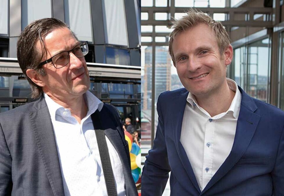 Størst igjen: I hele 2019 var internett større enn TV som reklamekanal. Men etter tre måneder i mars og med et par uker koronakrise er Bjørn Gunnar Rosvoll større enn Christian Schibsteds internettmedier.