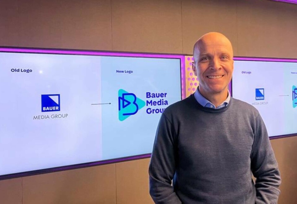 Vil bli mer synlig: - Vår ambisjon er å være mer synlig og fremstå enda tydeligere som et mediehus for lydmedier, sier ansvarlig redaktør i Bauer Media Norge, Kristoffer Vangen.