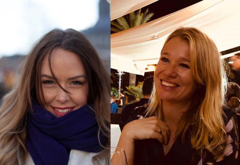 Klar for jurytjeneste: Rikke Sofie Jacobsen fra Pol (til v) og Beate Tangre fra Tangrystan skal begge sitte i Eurobest-juryer i høst. Foto: Pol/Tangrystan