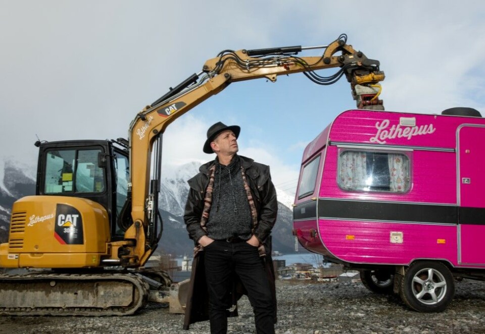 Ny serie: Leif Einar Lothe, også kjent som Lothepus, skal i den nye TV 2-serien «Lothepus camping» bygge campingplass i Odda.