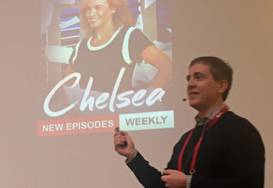 Vokser raskest: Design- og produktsjef i Netflix , Casey Wilms. Foto: Knut Kristian Hauger.