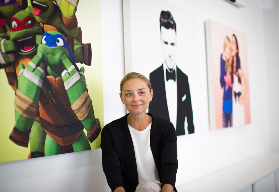 Hollywood-strømming: Viacom-sjef Andrea Sahlgren kan fortelle at mediegiganten girer opp i Norge