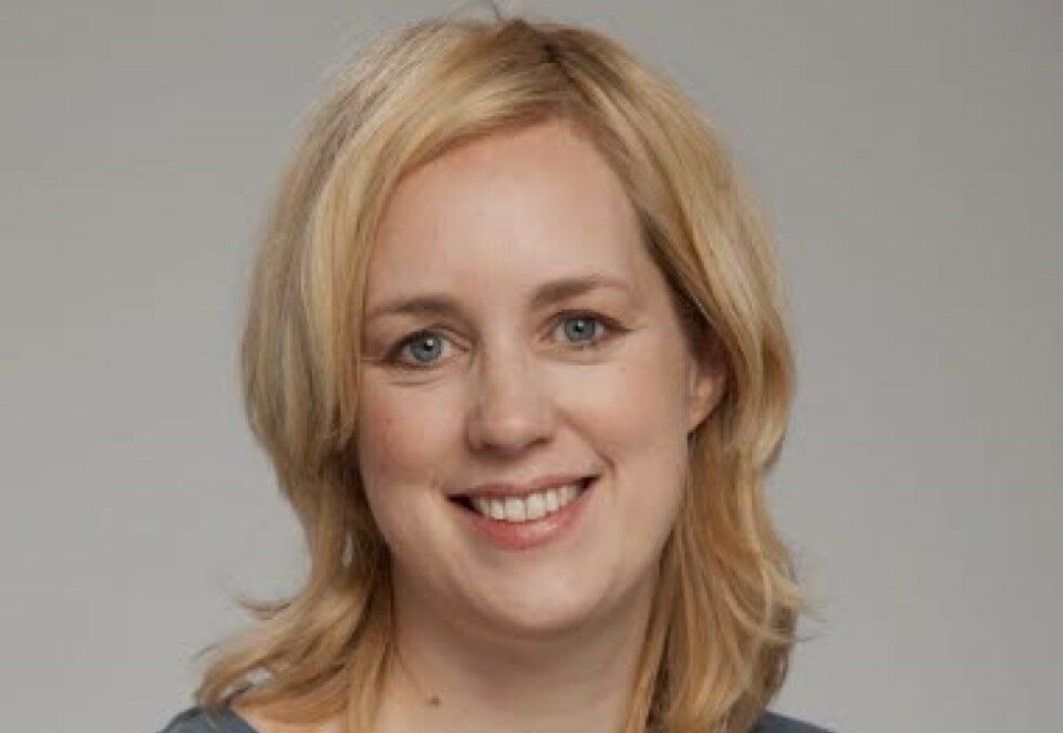 SpesialrådgiverAnna Holm Vågsland i KS jobber for at offentlig kommunikasjon skal bli lettere å forstå. Foto: KS.