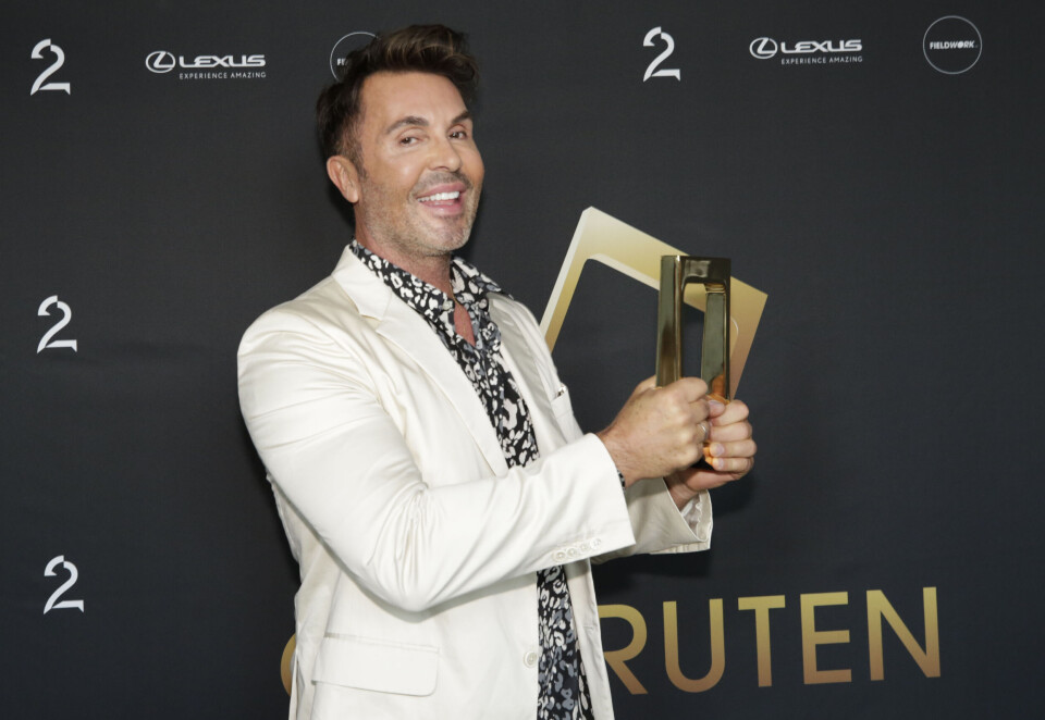 Fant drømmeprins og fikk Gullrute: Jan Thomas skal feire både kjærligheten og Gullrute for programmet «Jan Thomas søker drømmeprinsen». Foto: Eivor Eriksen