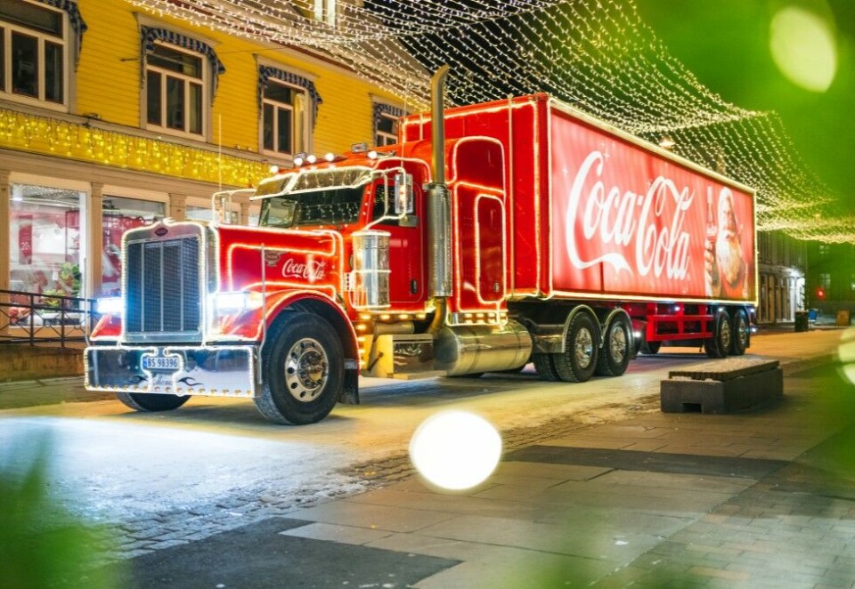 Julefavoritten: Coca-Colas julereklame er en av reklamefavorittene til det norske folk. - Coca-Cola troner også på øverst på pallen over merkevarene man forbinder mest med julen, men med norske merkevarer som Gilde og tine som de to fremste alternativene, skriver Opinions John Lauring Pedersen og Tove Botnen i denne kommentaren.