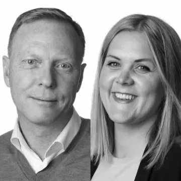 John Lauring Pedersen og Tove Botnen 