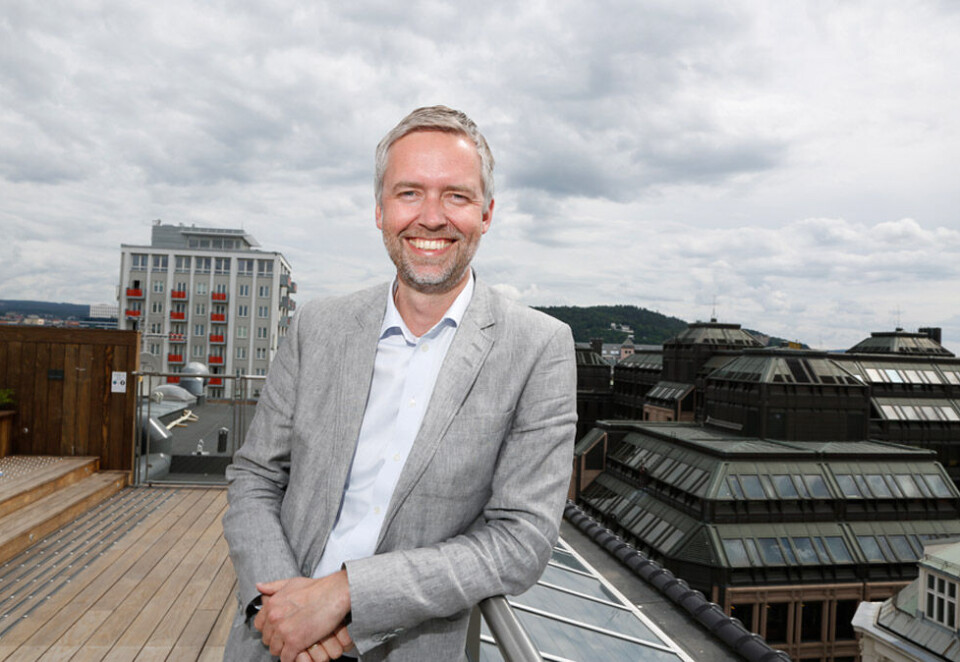 - WPP blir aldri fornøyd- Er eieren WPP fornøyd med ti prosent margin? - WPP blir aldri fornøyd, og det tror jeg ingen andre nettverk er heller. Her deler vi skjebne med alle, smiler Toppsjef i Mediacom Ruben Søgaard. Foto: Eivor Eriksen.