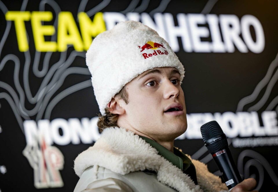 Uenige om pris: Etter det Kampanje kjenner til skal utsalgsprisen for de østerrikske skirettighetene skremt TV-kanalene bort fra bakken. Dermed er det fortsatt i det blå om norske TV-seere får med seg comebacket til Lucas Braathen. Foto: Jean-Christophe Bott/Keystone via AP