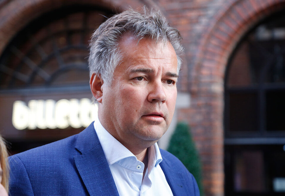 Bekymret anonnsør: - Det er paradoksalt at tilbudet går ned og prisen går opp, sier Orkla-direktør Arve Heltne, som får støtte fra annonsørkollegaer. Foto: Eivor Eriksen.