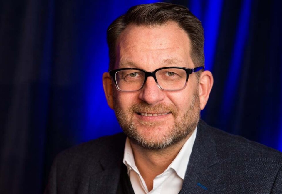 Henter inn ny hovedsponsor: Harald Strømme og Telenor ble ikke enige om å forlenge sponsorsamarbeidet i e-sportligaen. Dermed var det duket for Telia som ny hovedsponsor.