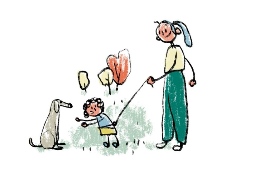 Populær test: Over 60.000 nordmenn har tatt testen «Foreldrestiltesten» på litt over en uke. - Det er fantastisk å se at så mange har tatt testen og brukt tid på å lese artiklene knyttet til sin egen foreldrestil, sier redaktør for Foreldrehverdag Nina Bugge. Illustrasjon: Han Som Tegner, Trond Kulterud