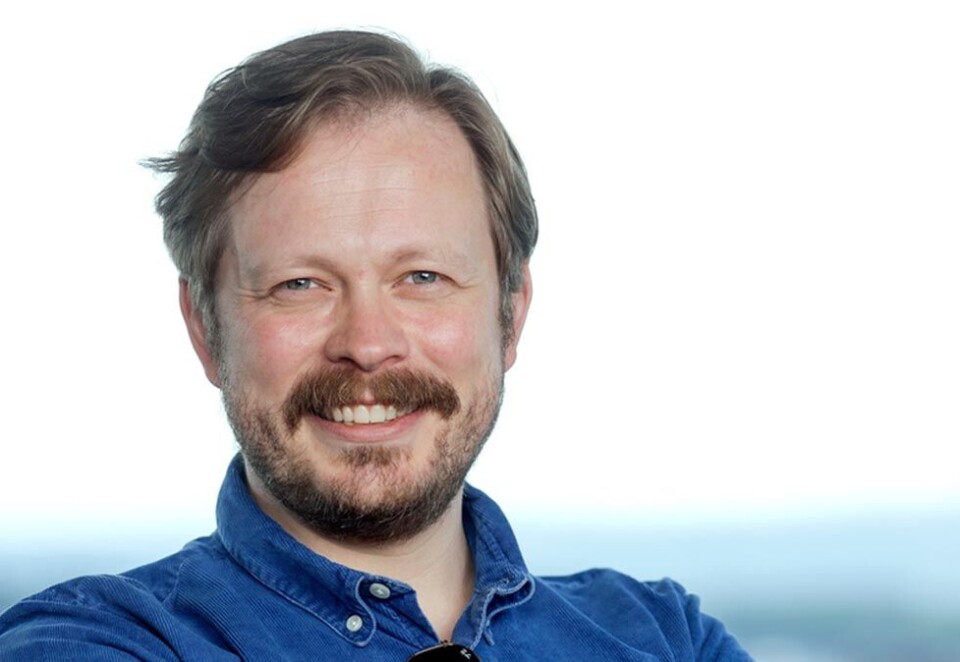 Tar over Brille: Programleder Einar Tørnquist tar over stafettpinnen i programmet «Brille» etter Harald Eia. - Vi har jo noe ulike interesseområder og det kan nok være at jeg får sneket inn noen oppgaver som går mer i retning av mine konkrete interesser, sier han. Foto: Morten Bendiksen.