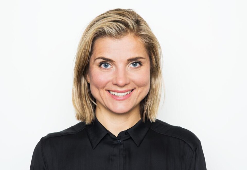 Dobler omsetningen: Designit-sjefen Elisabeth Matre-Aas konkurrerer i et marked i stor endring, men legger bak seg et eksepsjonelt godt år med en dobling av inntekter og et overskudd på nesten ti millioner kroner. Selskapet stod blant annet bak Æ-satsingen til Rema 1000.