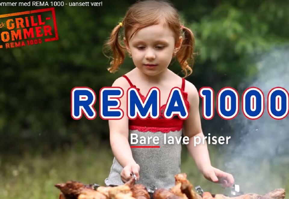 Grillsommer: Rema 1000 har gjort endringer i årets kampanje med slagordet «Norsk grillsommer med Rema 1000 – uansett vær!».