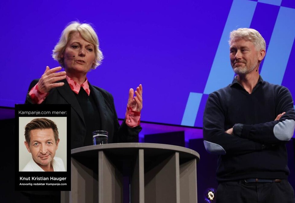 Sliter digitalt: NRK-sjefen Vibeke Fürst Haugen vet godt at TV 2 i dag er større enn henne på de digitale flatene. Denne høsten bruker hun derfor suksessoppskriften til konkurrenten og TV 2-sjef Olav Sandnes. - Også NRK-seerne må forvente å se flere kjendiser på TV-skjermen fremover, skriver Knut Kristian Hauger i denne kommentaren. Foto: Eivor Eriksen