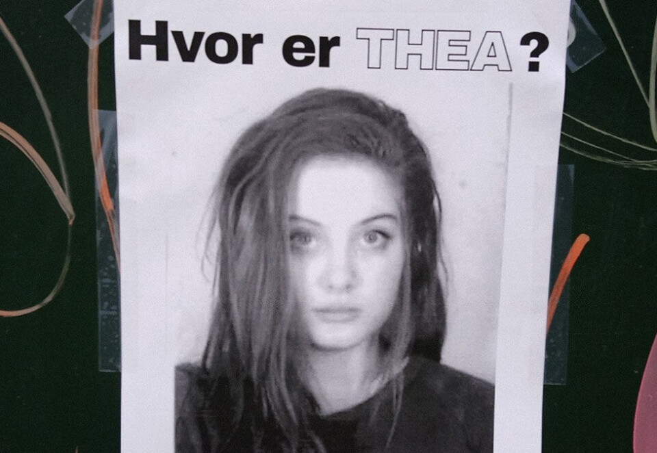 Forsvinningsgåte: I spenningsserien «Hvor er Thea?» blir seerne dratt inn i mysteriet som er Thea Vingers forsvinning. Serien skal vises både på TV 2 Sumo og på hovedkanalen og følger publiseringsmodellen til «Skam». Foto: TV 2.