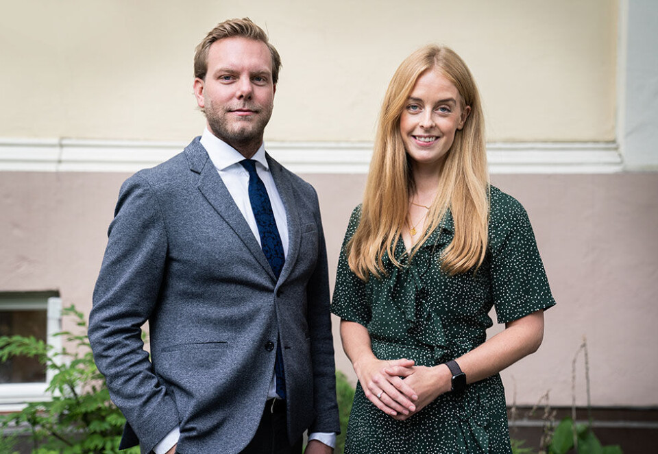 Første ansettelse: Christian Laland er den første ansettelsen Celine Gran gjør som ny byråsjef i Pressure. Foto: Espen Solli