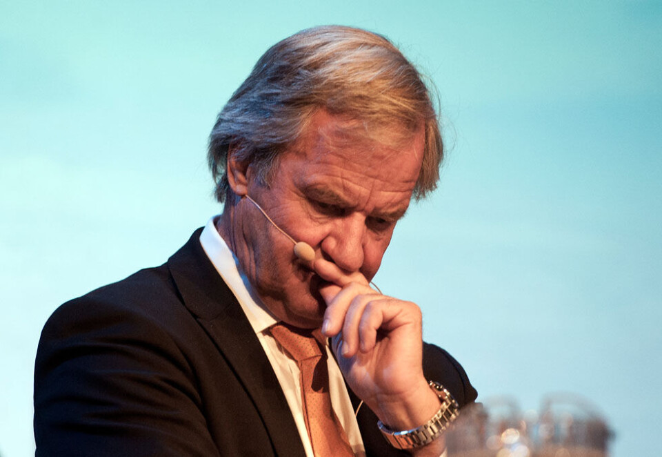 Taper milliarder: Norwegian-sjef Bjørn Kjos må konstatere at selskapet taper milliarder. Nå skal kostnadene kuttes kraftig. Hva skjer med reklamebudsjettet da? Foto: NTB Scanpix.