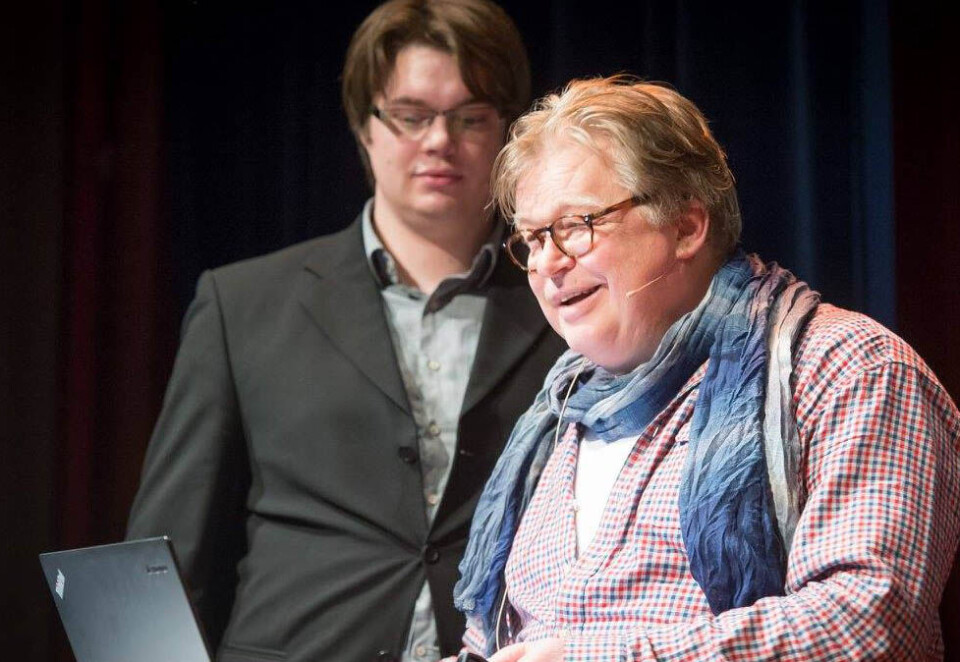 Unik situasjon: Trond Blindheim forteller at han aldri har sett noen gjennomføre mediemaraton på samme måte som Erna Solberg.