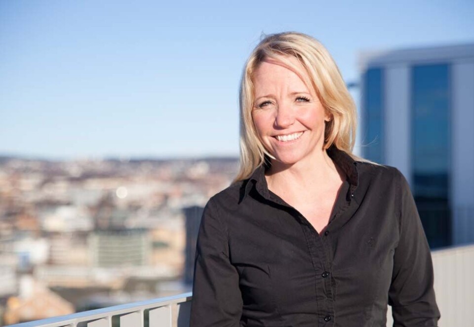 Sier opp med banken: Det er ikke med lett hjerte at Camilla Forberg har bestemt seg for å slutte i DNB. - Jeg har elsket hvert sekund de siste fem årene og blitt usedvanlig glad i DNB, sier hun.