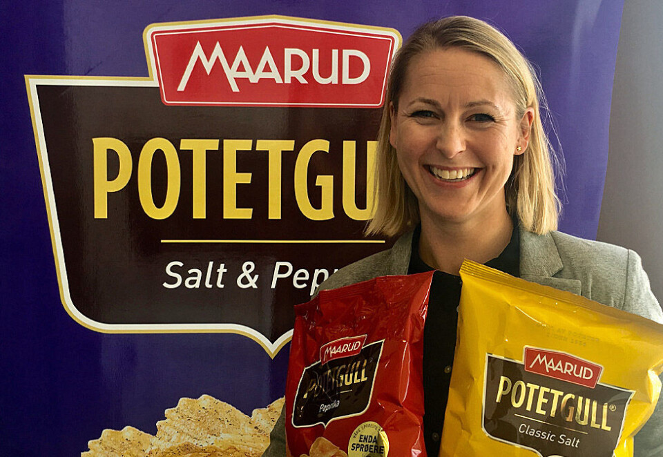 Ble overrasket: Markedssjef i Maarud, Jill Hendnes Ovesen, ble overrasket da hun oppdaget kampanjen til Tine. - Men det viser jo bare at det er en veldig god ide.