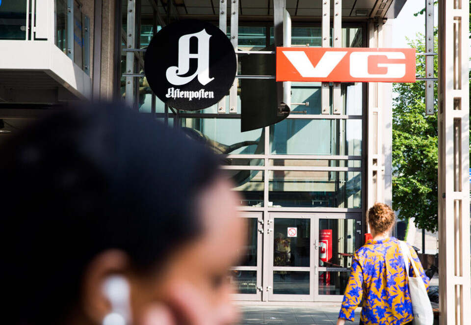 Størst på opplag: Aftenposten og VG er to av landets største aviser målt i opplag Det viser ferske tall fra Mediebedriftenes Landsforening. Foto: Scanpix.