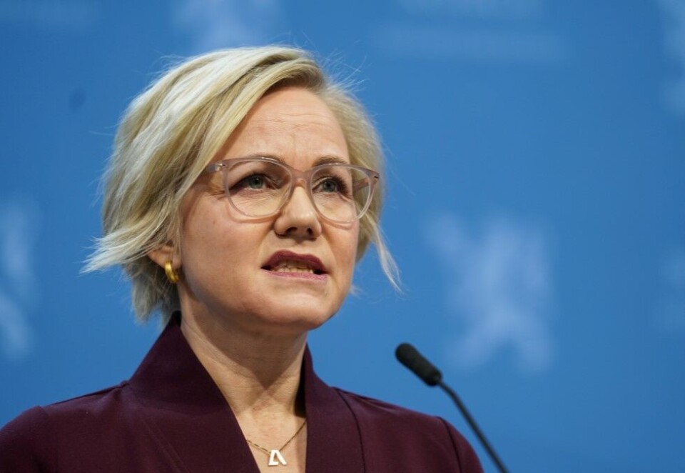 Helseminister: Ingvild Kjerkol (Ap) har kommet med en anbefaling som får IKT Norge til å heve øyebrynene. Foto: Terje Bendiksby / NTB.