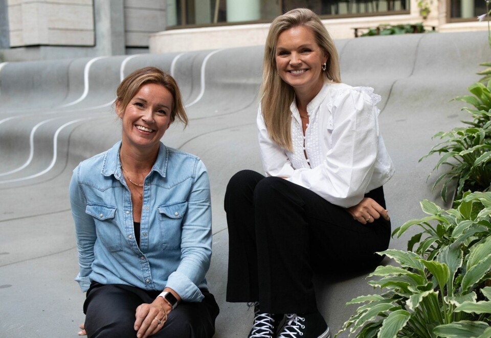 Lederbytte: Fra venstre: Ellen Bergene-Engen og Kjersti Rynning Borander. Foto: Markedssjefene