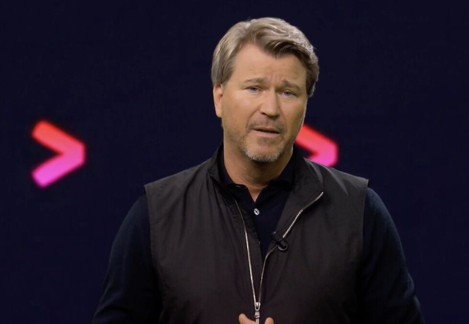 Store ambisjoner: Konsernsjef Anders Jensen legger frem Viaplays resulater for fjerde kvartal tirsdag morgen. De viser at veksten fortsetter for selskapet som har lagt verden for sine føtter de siste årene. Nå står USA og Canada for tur. Skjermbilde: Viaplay
