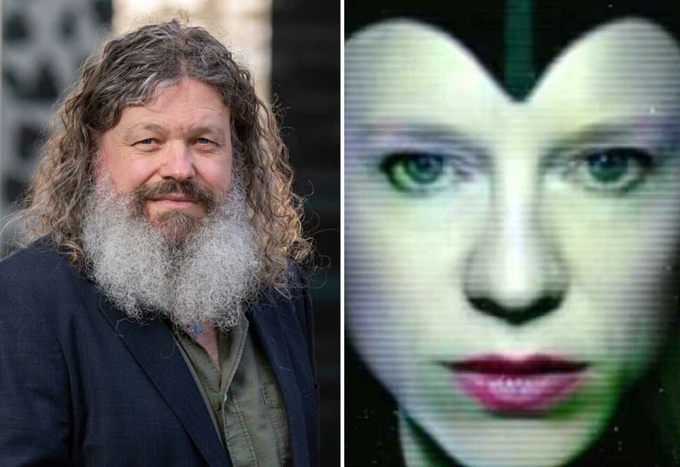 Tidligere IKT Norge-direktør og nå rådgiver Torgeir Waterhouse mener «hackerne går etter det som skaper støy og oppmerksomhet.» Et manipulert bilde av utenriksminister Anniken Huitfeldt (Ap) ble også brukt da den prorussiske hackergruppen gikk til dataangrep mot Norge onsdag. Foto: Otte/Skjermdump.