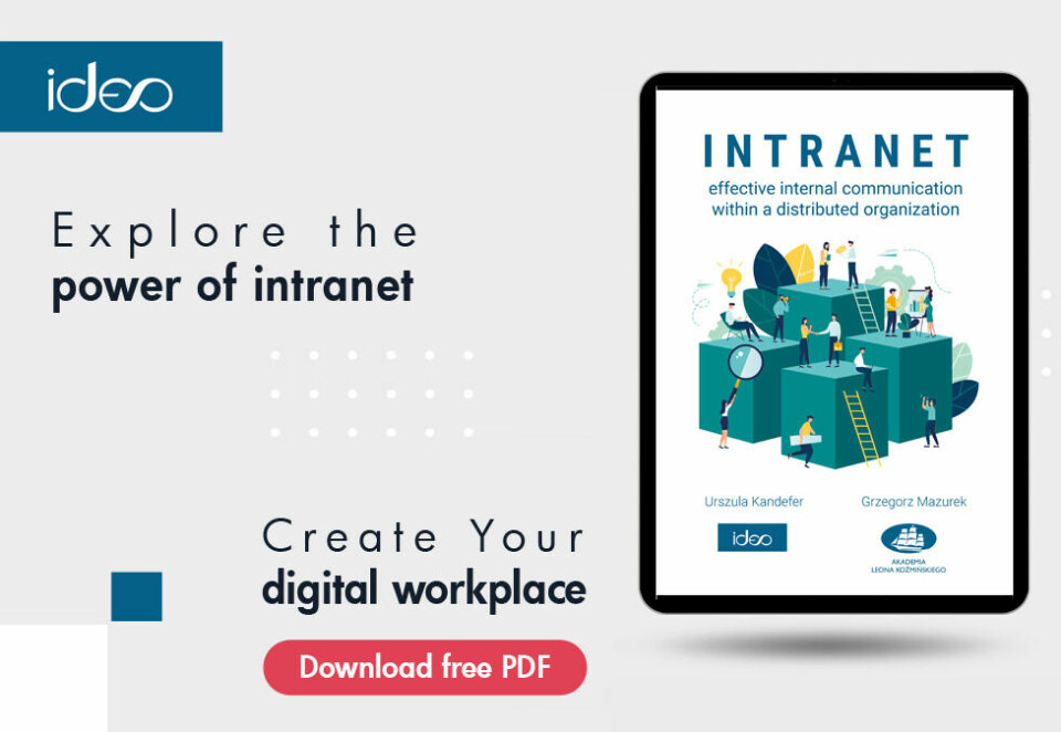 INTRANET: Effektiv intern kommunikasjon for desentraliserte organisasjoner