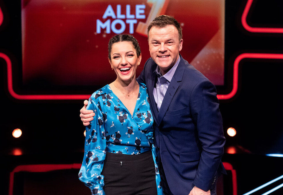 Tilbake på skjermen: Selda Ekiz og Ole Rolfsrud er tilbake med tredje sesong av «Alle mot 1» på NRK. Foto: Nordisk Film TV/NRK