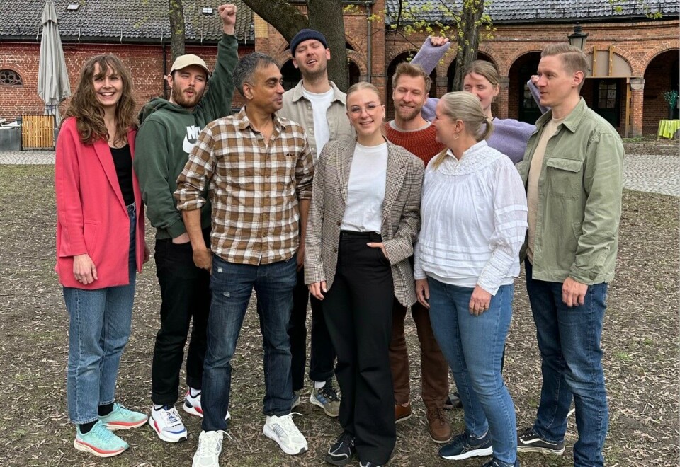 Visit Nord DDB: Nord DDB stakk av med seieren i konkurransen om Visit Norway og en millionkontrakt som løper over fire år. Her ved Helene Follesøy (t.v), Zakarias Nadir, Eddie D’Sa, Glenn Haugen, Julie Tveiten, Joakim Grønli, Guri Sanders, Pia Ølstad og Linus Hjellström.