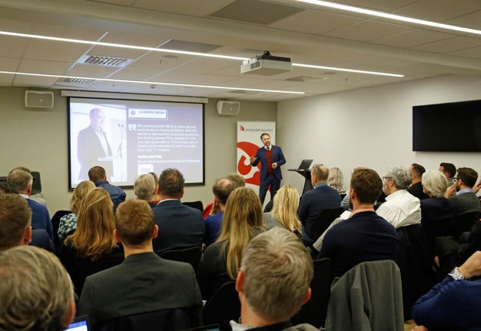 Tror på e-sport-vekst: - Det mest spennende med e-sport er det potensielle nedslagsfeltet, både størrelsesmessig, og hvem man faktisk når, sier han. Partner og rådgiver i Sponsor Insight, Lars Brocksted Svendsen.