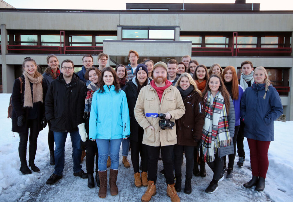 Har søkervekst: Høgskolen i Volda opplever vekst i førsteprioritetssøkere til sin journalistlinje, til tross for at søkertallet for journaliststudiene totalt sett går ned. Foto: Høgskolen i Volda.