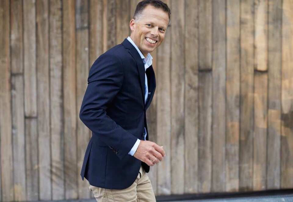 Går videre: Lars N. Sæthre mener tiden er god for å gå videre. Han takker for seg i Handelsbanken der han vært markeds- og kommunikasjonsdirektør de siste 14 årene. Foto: Handelsbanken.