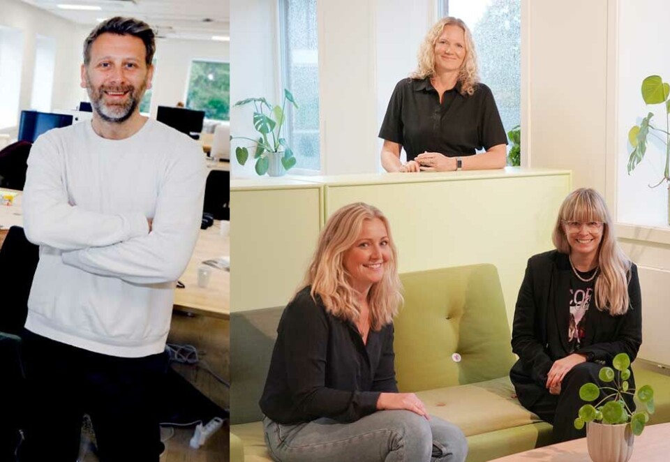 Nye i Anorak: Anorak-sjef Torgeir Vierdal har ansatt både Kaja Gilje Sekse og Silje H. Tobiassen i tillegg til å ta inn igjen Kine Werenskiold som fikk et kort opphold i Red Media. - Vi bruker så mye tid på å finne hver eneste ansatt i Anorak, sier han.
