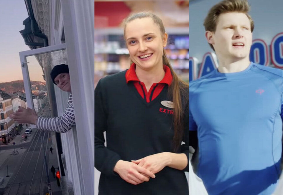Koronareklame: DNB, Extra og Rema 1000 var bare noen av mange norske annonsører som kastet seg på koronabølgen i starten av pandemien. - Nå forventer forbrukerne mer, skriver Nathalie Eyde Warembourg, administrerende direktør i Ipsos.