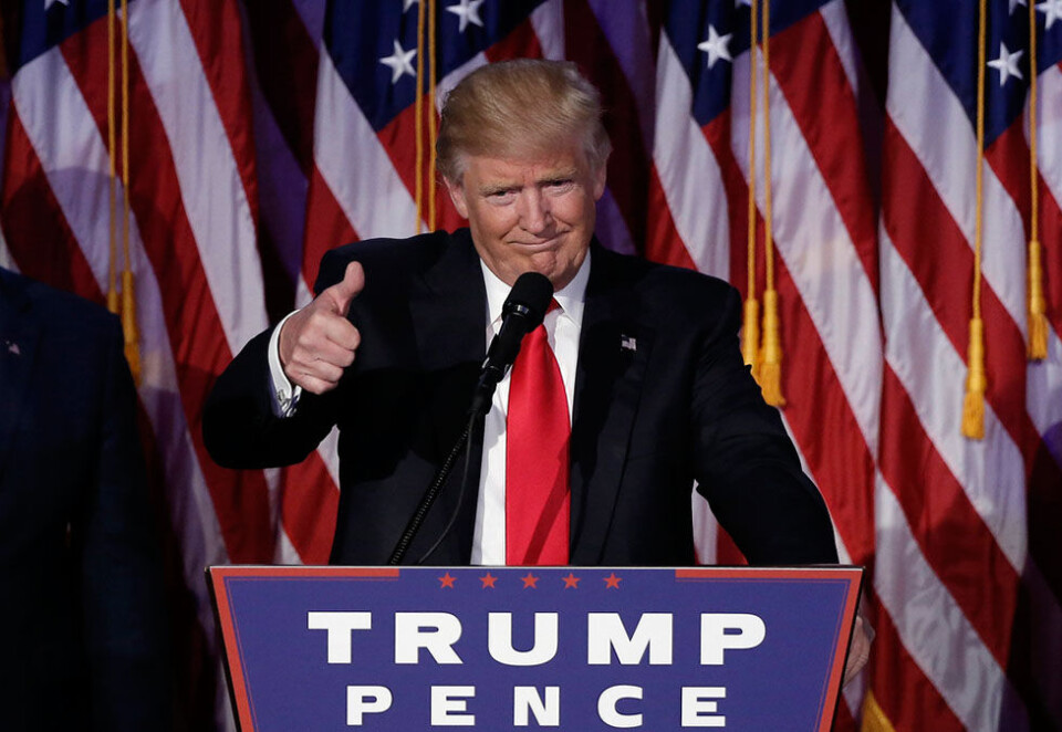 Alle tok feil: Det som ifølge meningsmålingene ikke skulle skje, skjedde i natt. Donald Trump blir USAs neste president. Foto: Reuters.