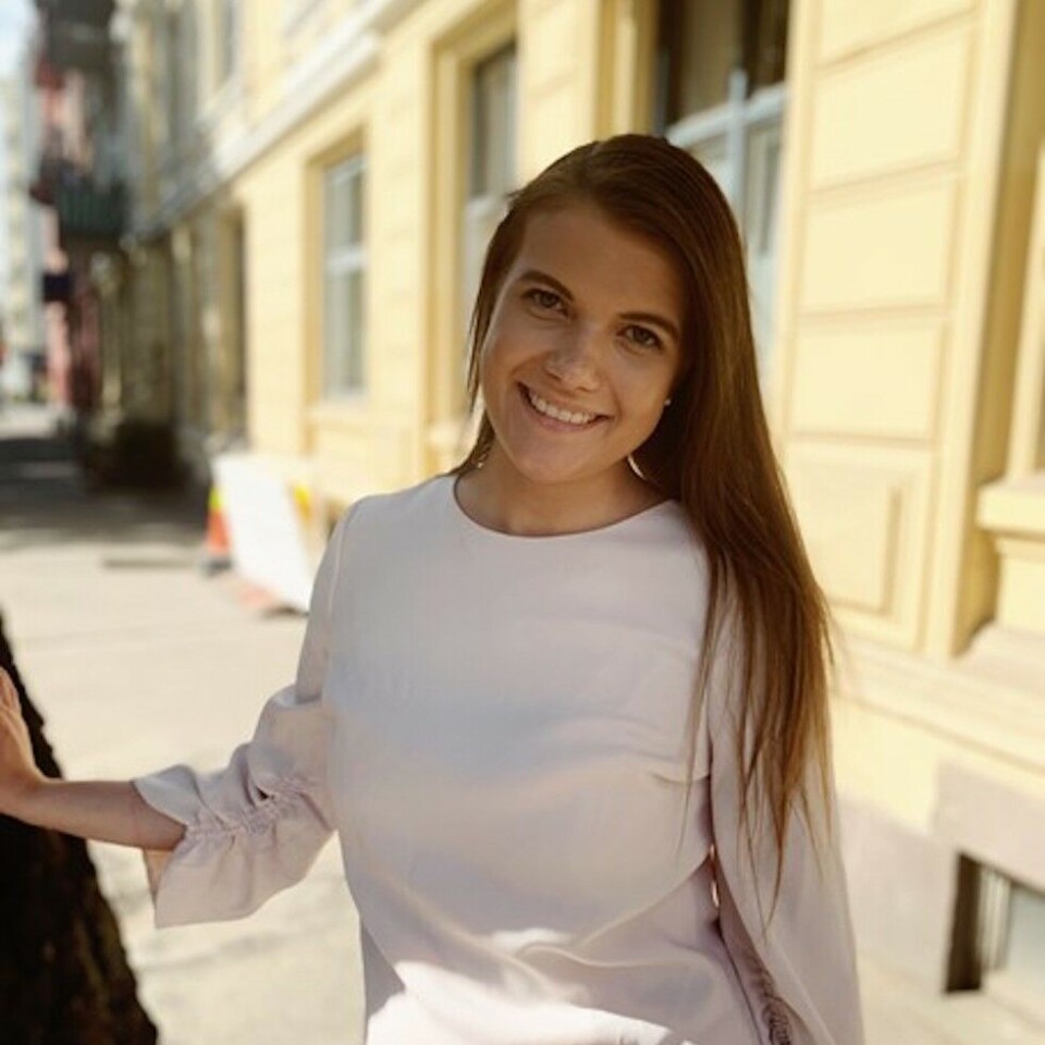 Viktig å være seg selv: - Jeg tenker det viktigste er å være seg selv og ikke være redd for å skille seg ut, sier Emilie Berg Kaasin til de som vil inn i hennes bransje. Foto: Privat