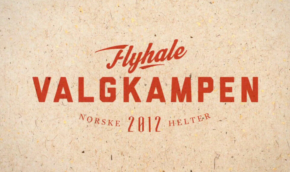 Norwegian. Flyhalevalgkampen