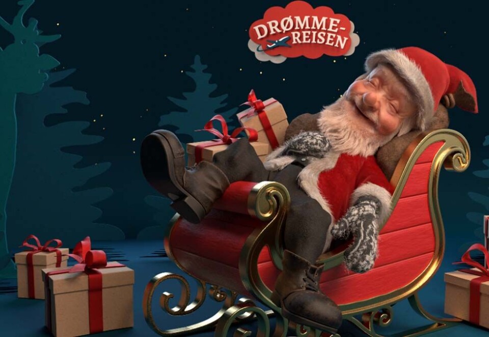 Drømmeland: I årets julekalender har Norwegian Reward fått deltakerne til å gjette hvilke reisemål nissen har drømt om.